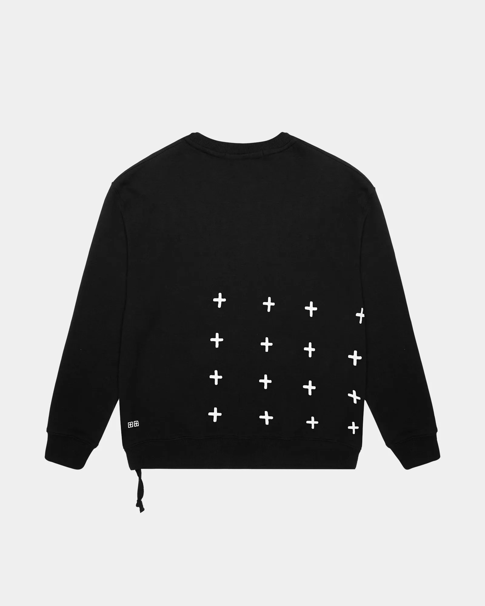 Thermal Regulation Technology 4 X 4 BIGGIE CREW JET BLACK