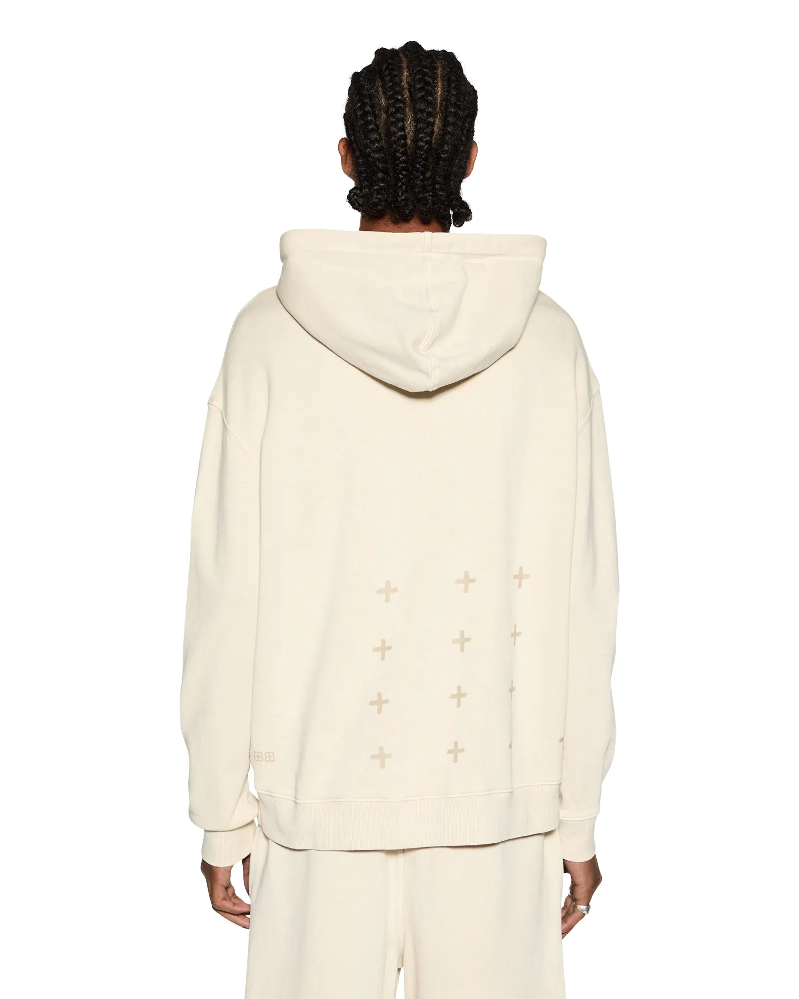 Hidden Zipper Pocket AthleisureReady 4 X 4 BIGGIE HOODIE DESERT