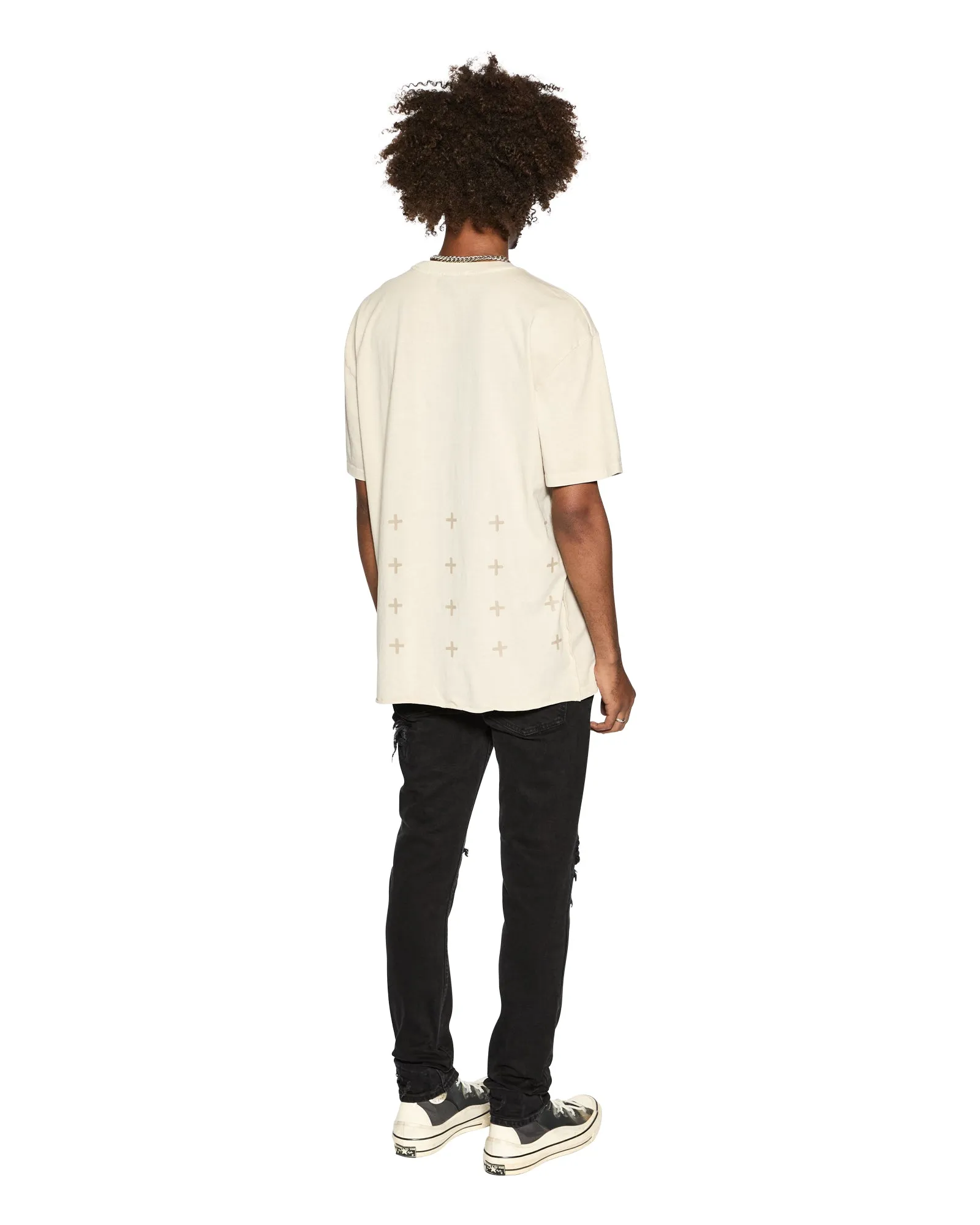 4 X 4 BIGGIE SS TEE DESERT ReinforcedShoulderPanels