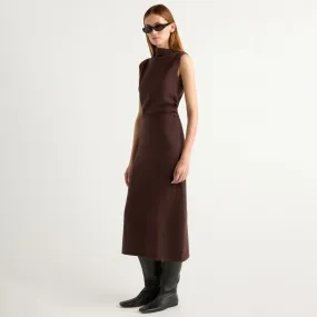 Handmade Weekend Feel Abel Asymmetric-Neck Dress