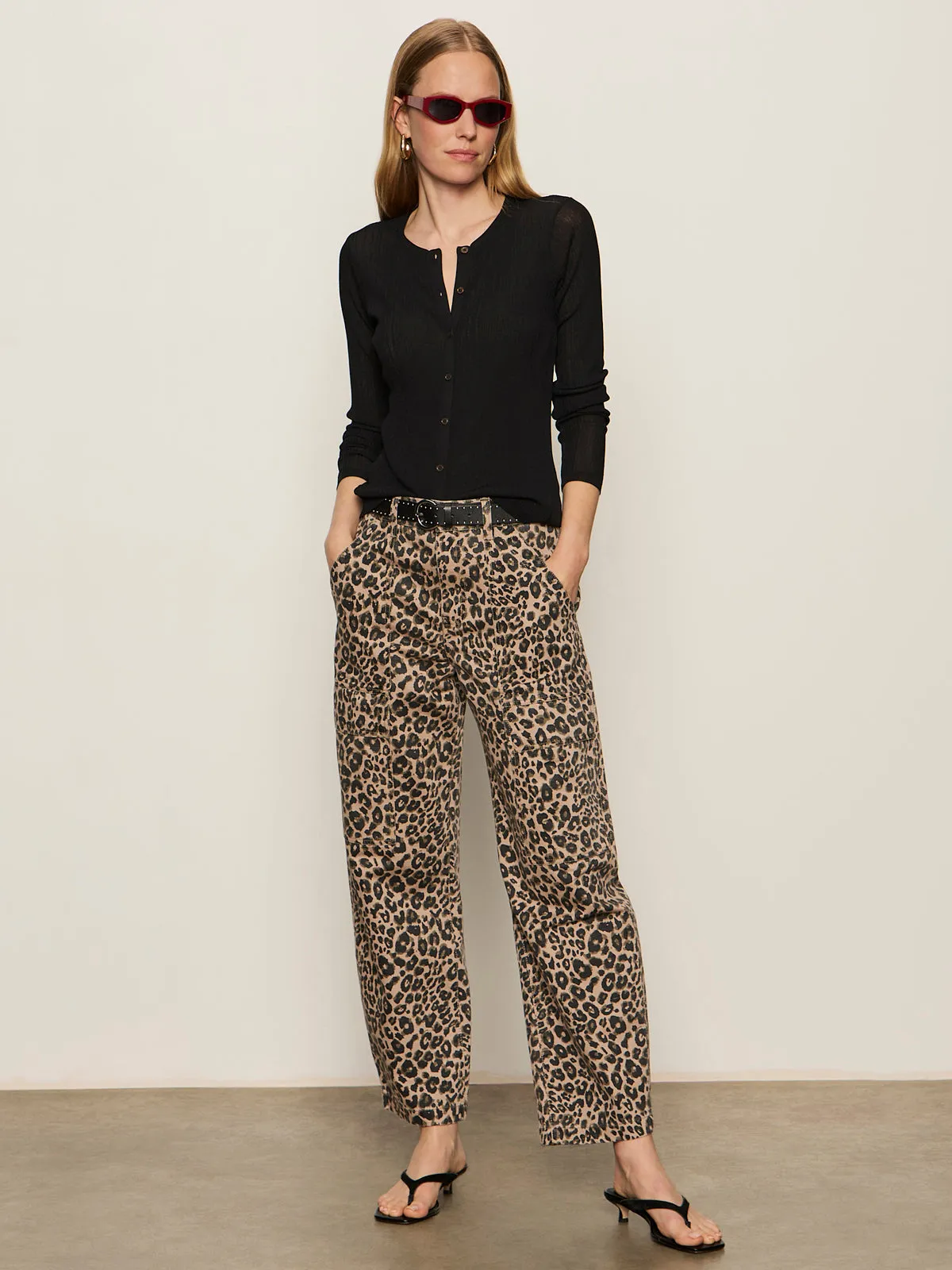 Lightweight Ribbed Cardi Black Hydrodynamic Contour Design Beach essentials