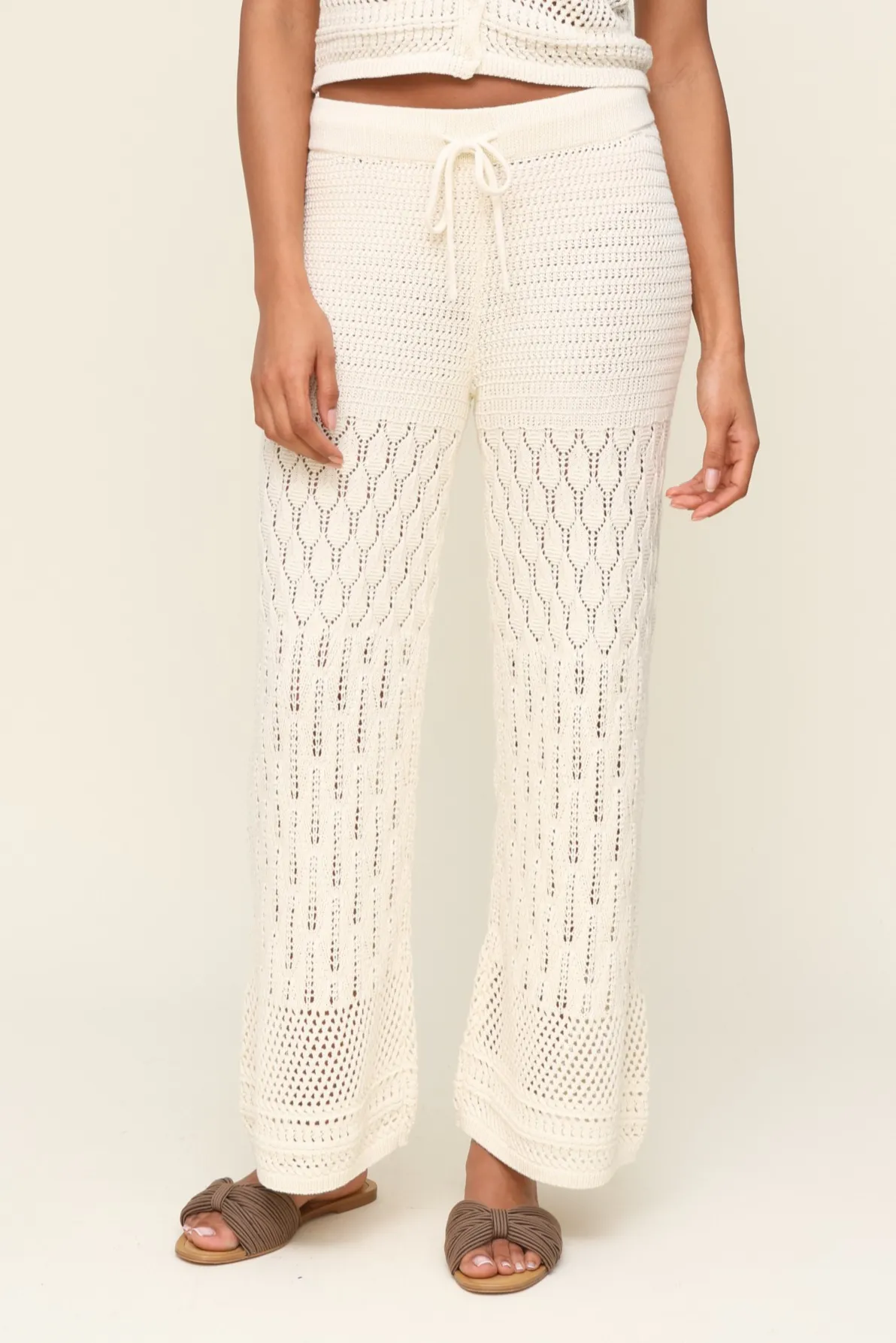 Sleek Look Adia Crochet Pant