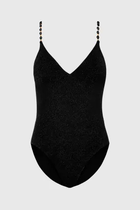 Holiday Packing Cannes Beaded Strap One Piece
