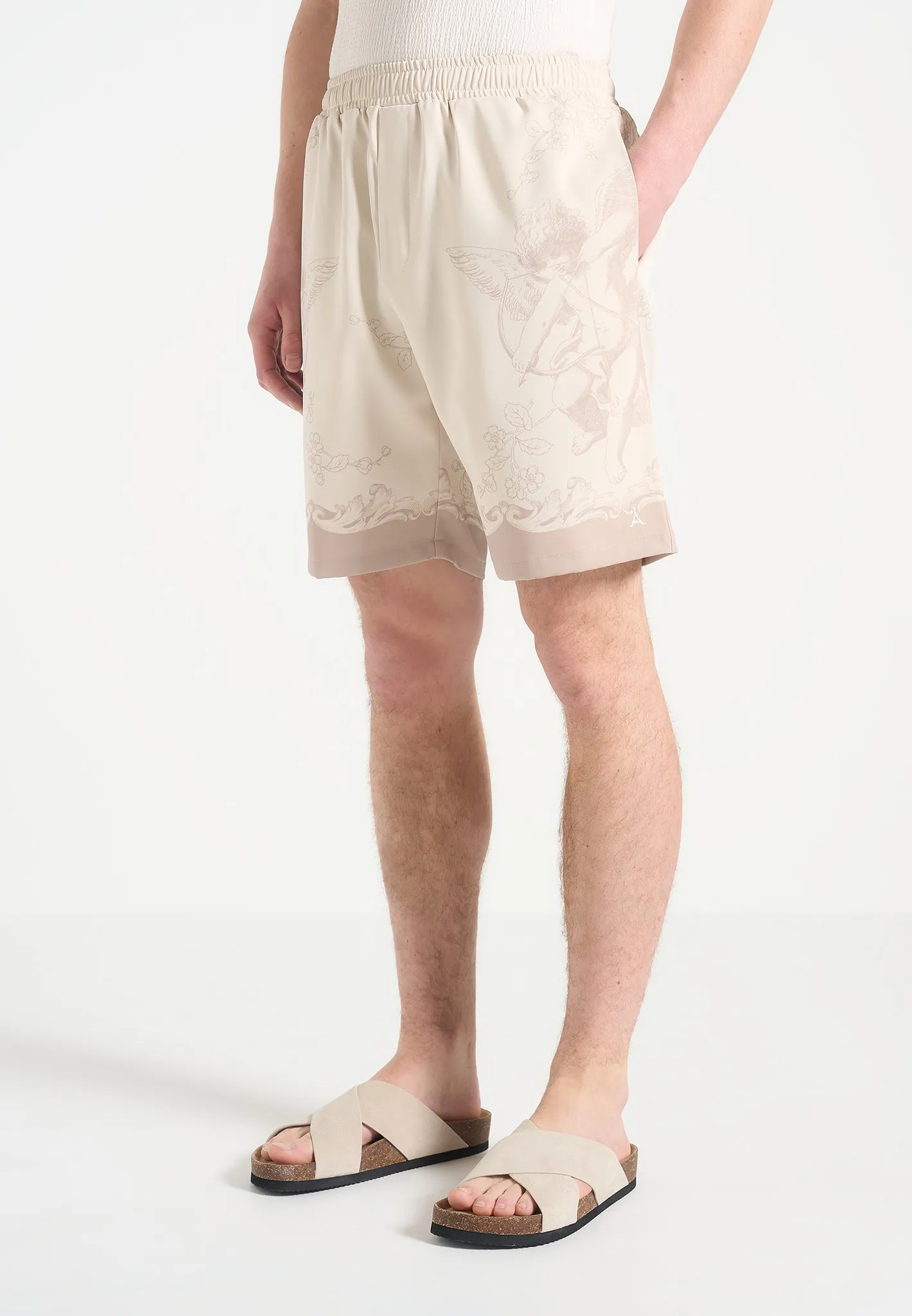 Formal Blouse Adrien - Baroque Shorts - Cream/Beige