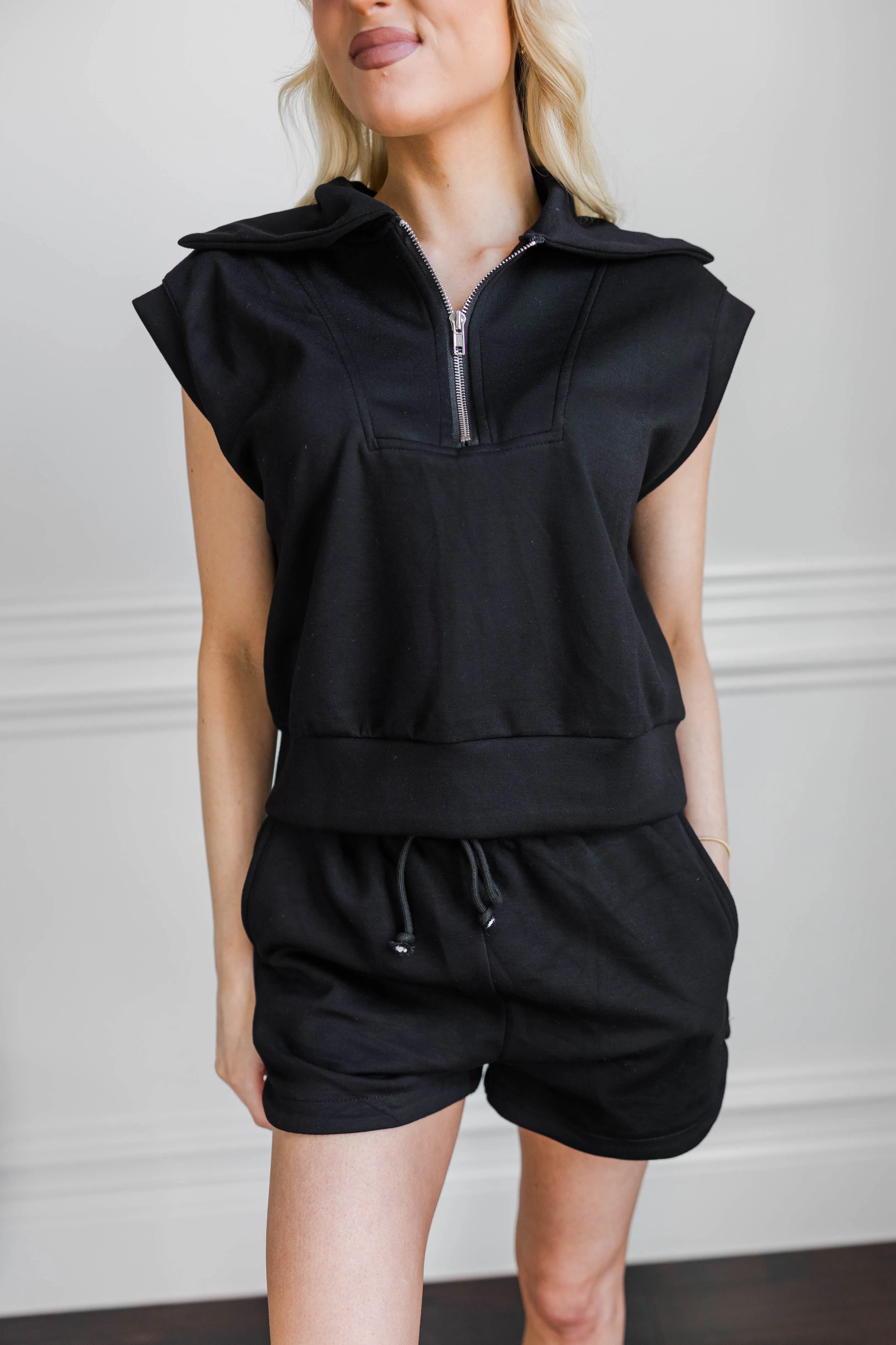 Blake Athleisure Set- Black Everyday Wear