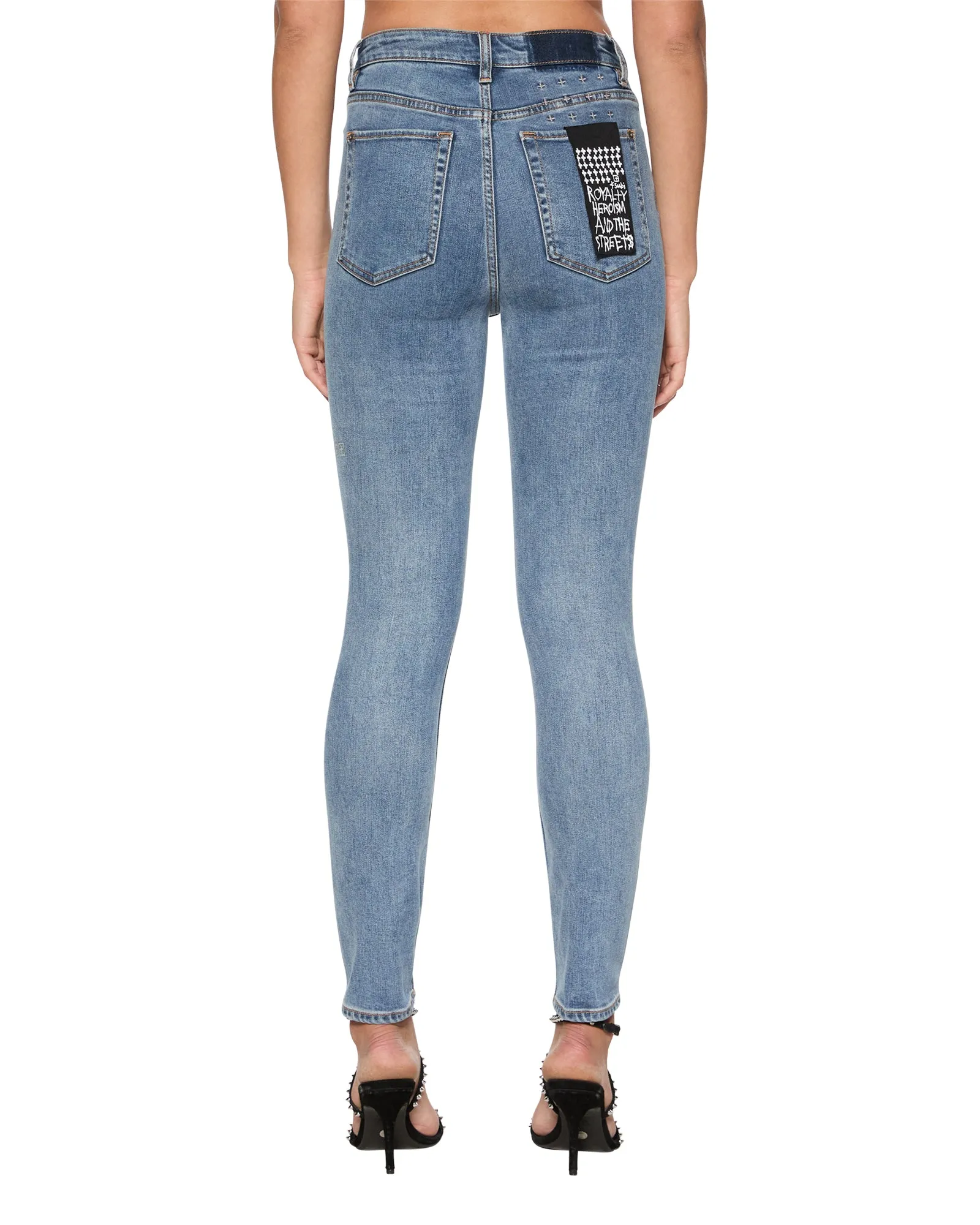 Shopping Day Street Fashion Textured HI N WASTED TRUE VINTAGE