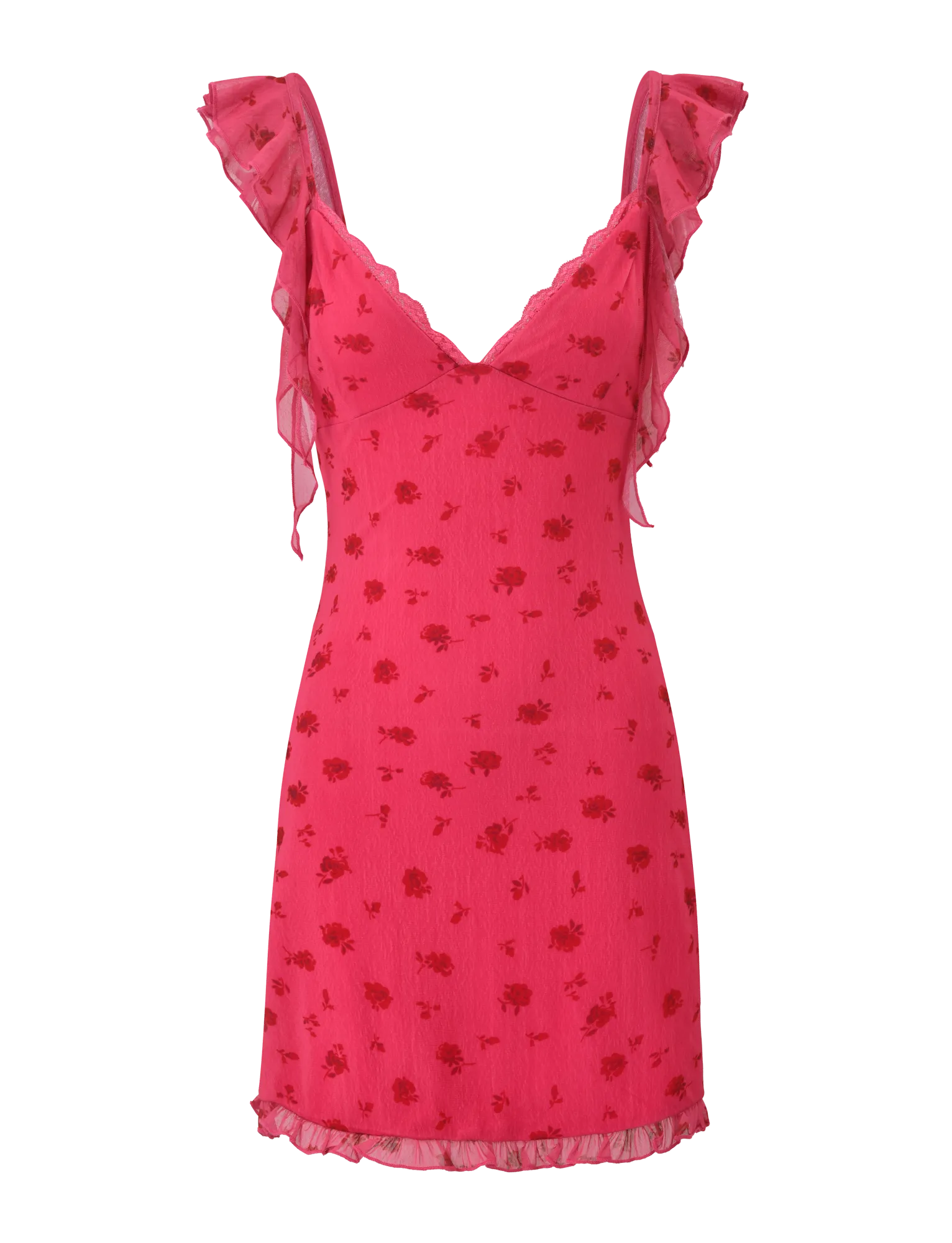 AMARIS MINI DRESS - DITSY FLORAL Soft Hue