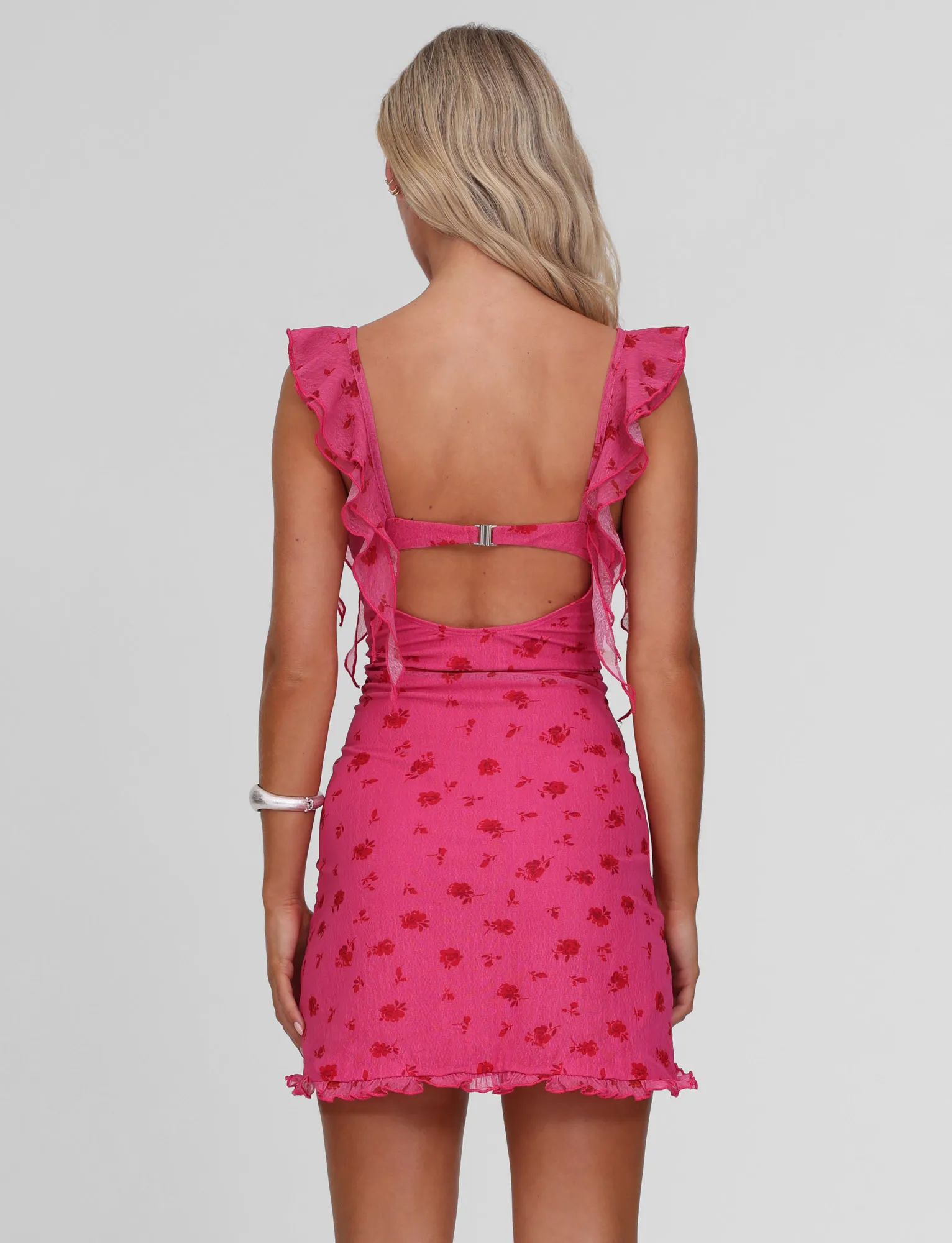 AMARIS MINI DRESS - DITSY FLORAL Essential Layer