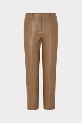 ButtonFront Rue Vegan Leather Pants