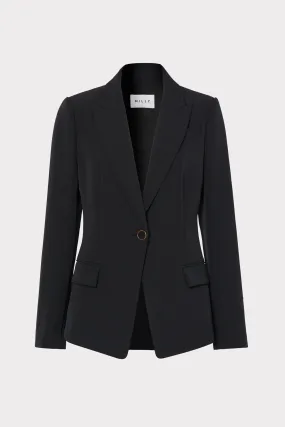 Avery Cady Blazer Subtle Texture Weave
