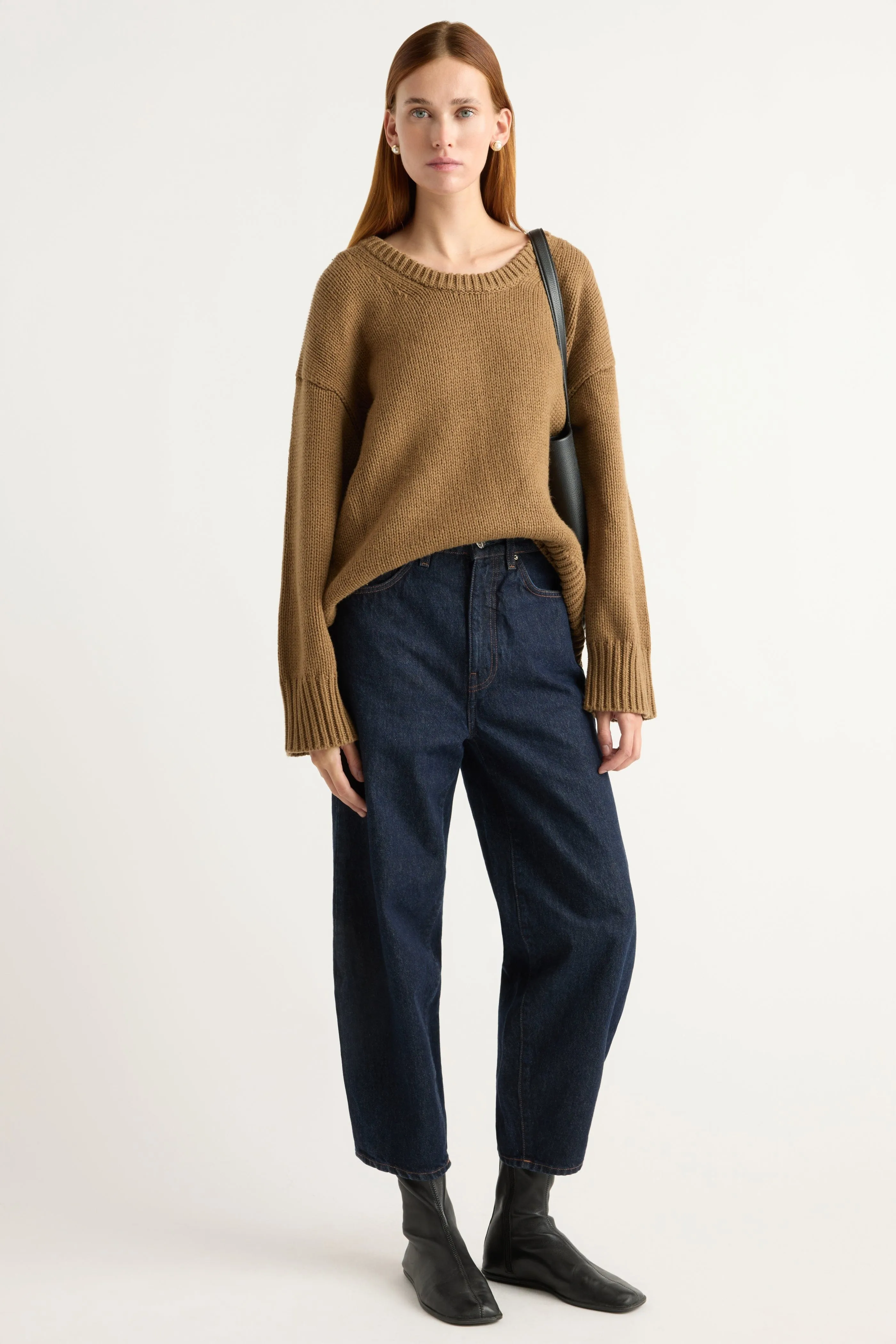 Fade Resistant Textiles Chilly Weather Fashion Archie Deep U-Neck Sweater