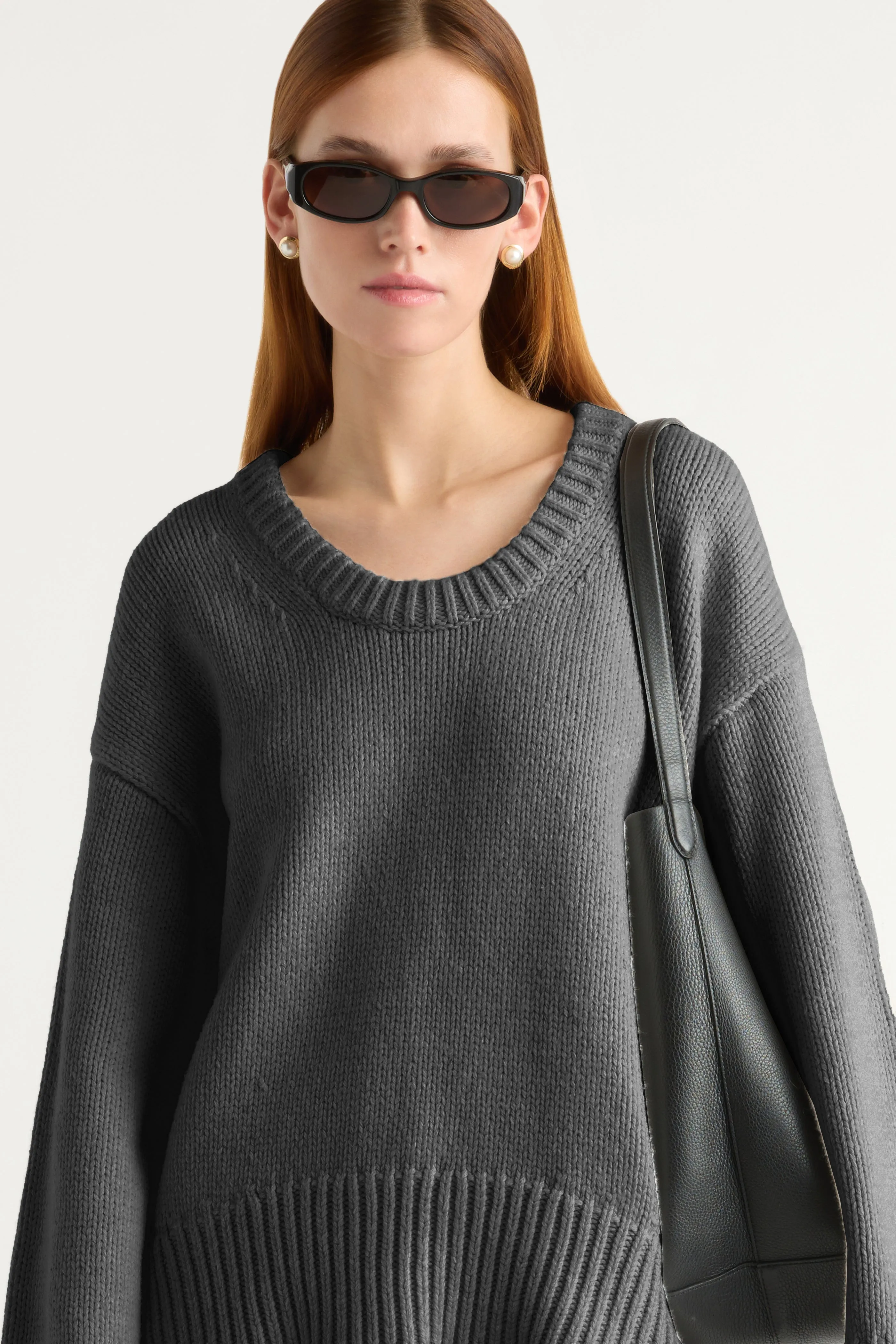 Archie Deep U-Neck Sweater Cold-Weather Ready Layered Chic