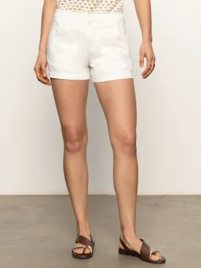 Arden Denim Short Brilliant White Street Comfort Comfort Fit