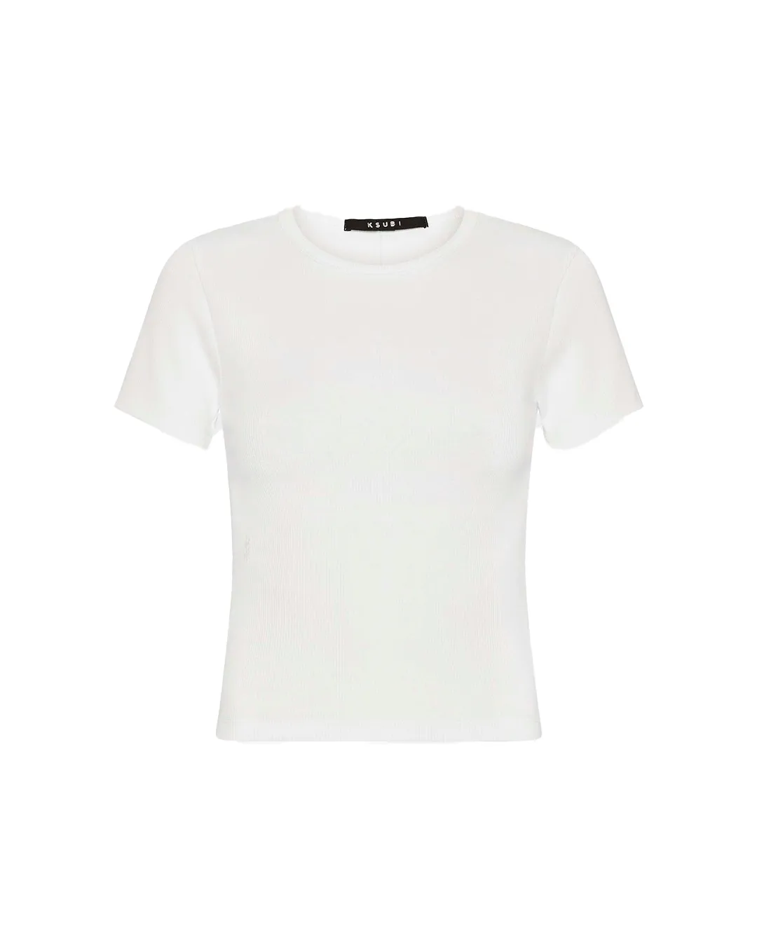 ARISE SS TEE WHITE Durable Colorfast Finish Wrinkle Free Fabric