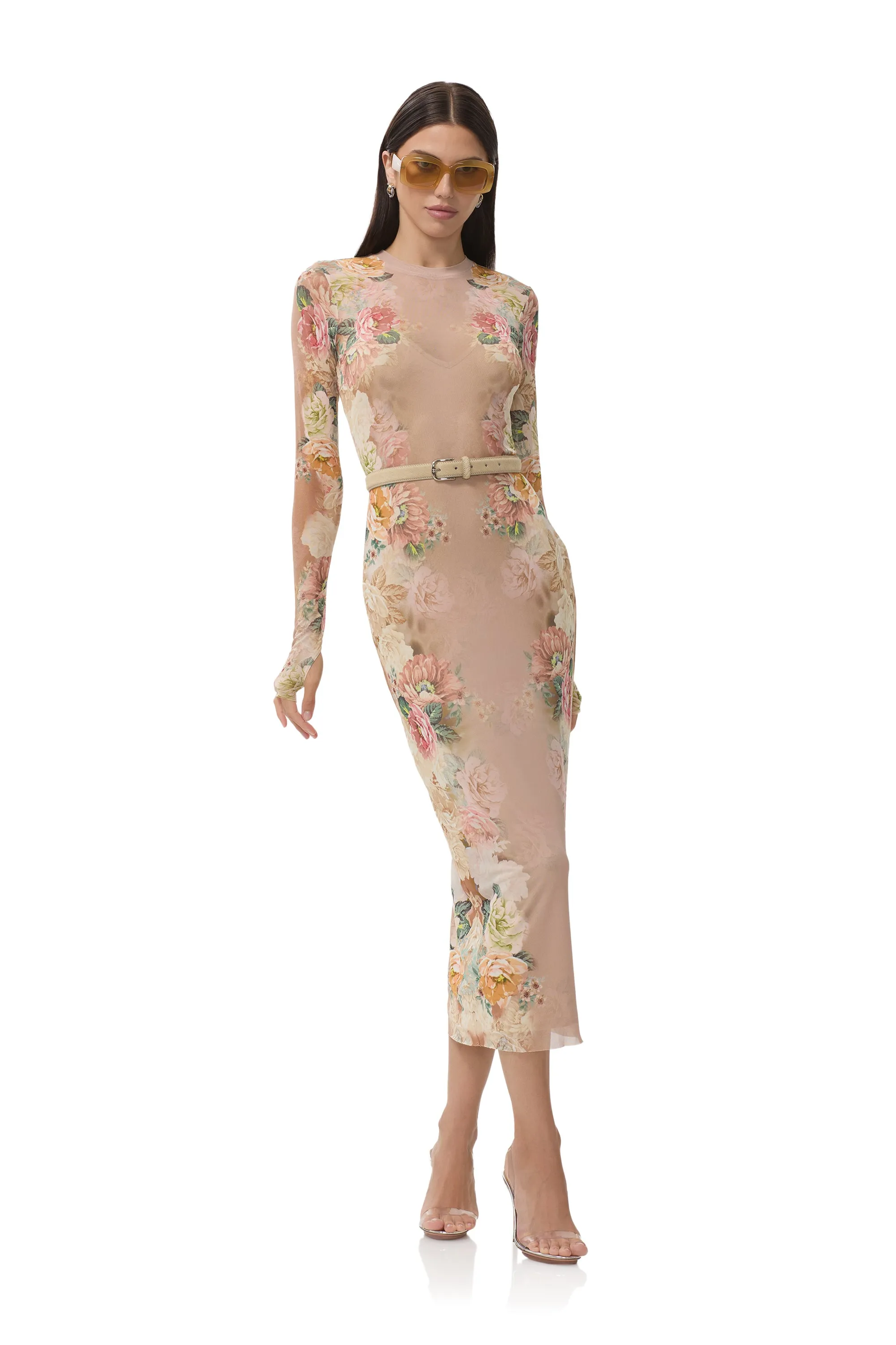 single wear Ashland Dress - Honey Rose Frame