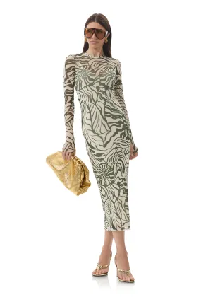 Ashland Dress - Tonal Shell Smooth Curve