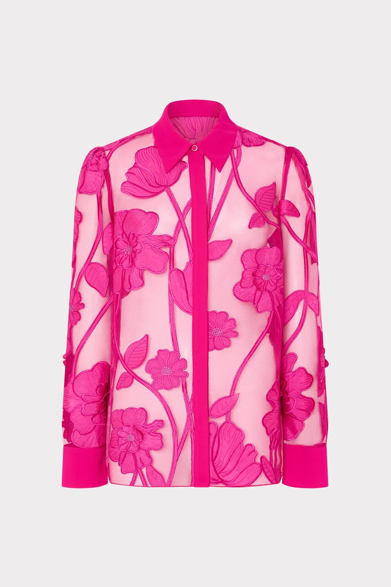 Active Blouse Ashton Grand Fleur Embroidered Top