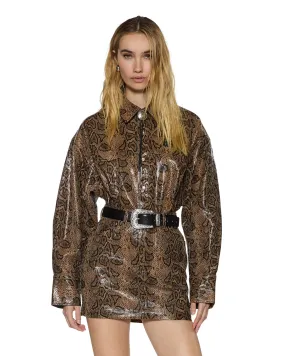 Hypoallergenic Lining ASTRA LS SHIRT SNAKEBITE