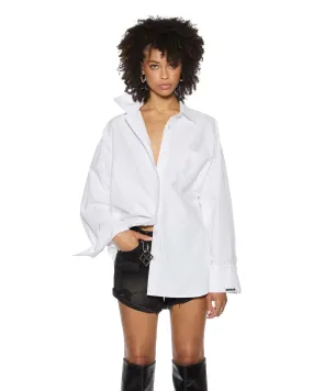 ASTRA LS SHIRT WHITE OXFORD Regular Fit Tear Resistant