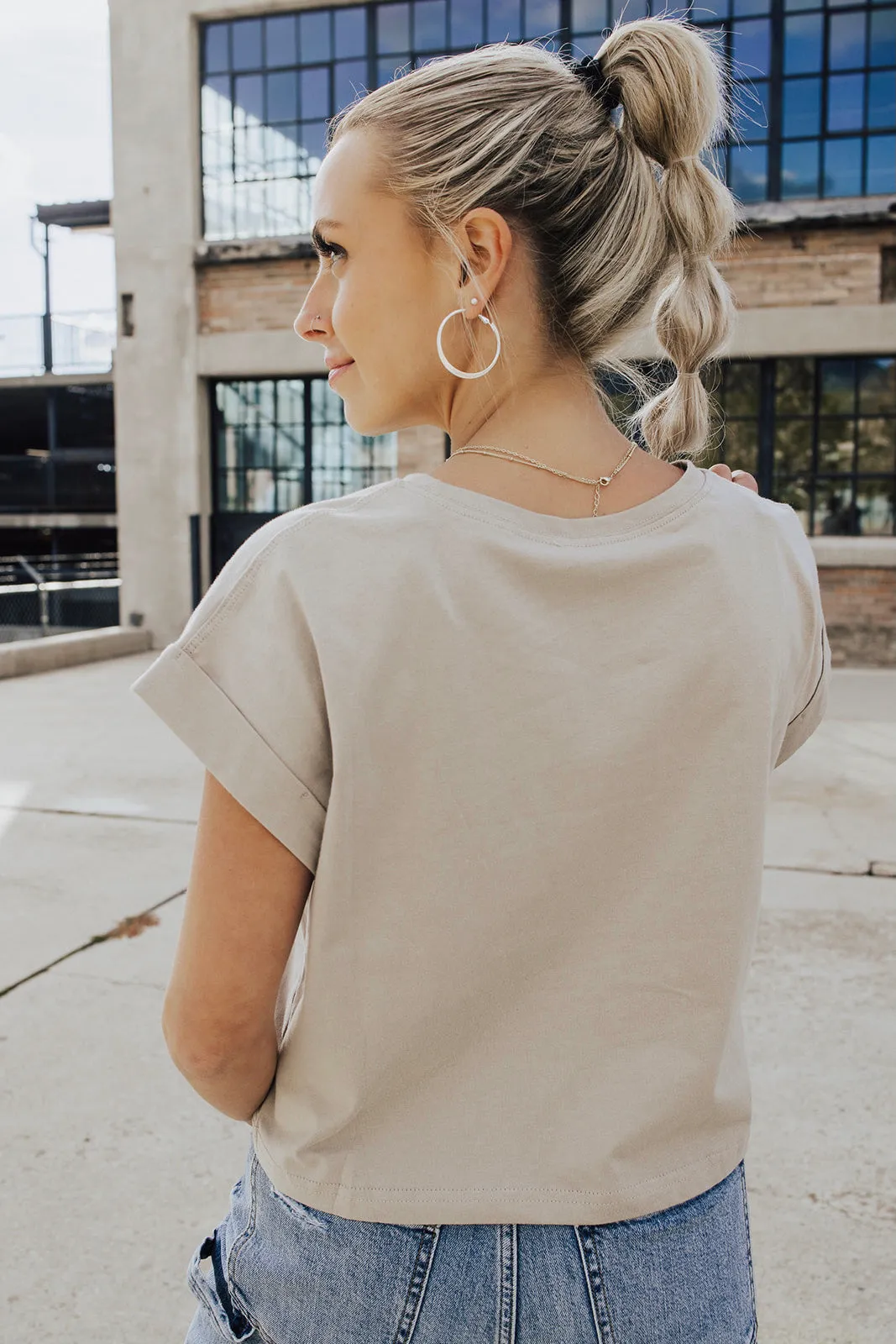 Bradley Cuff Sleeve Top - FINAL SALE Reinforced Stitching