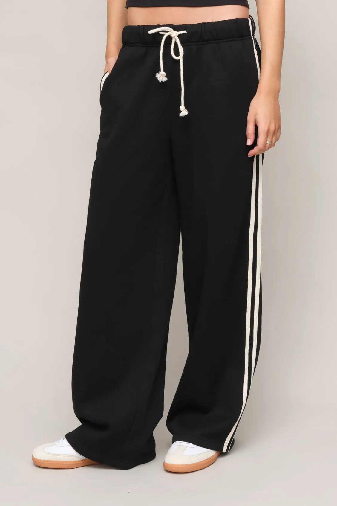 Line Up Striped Side Sweatpants EcoDyeProcess