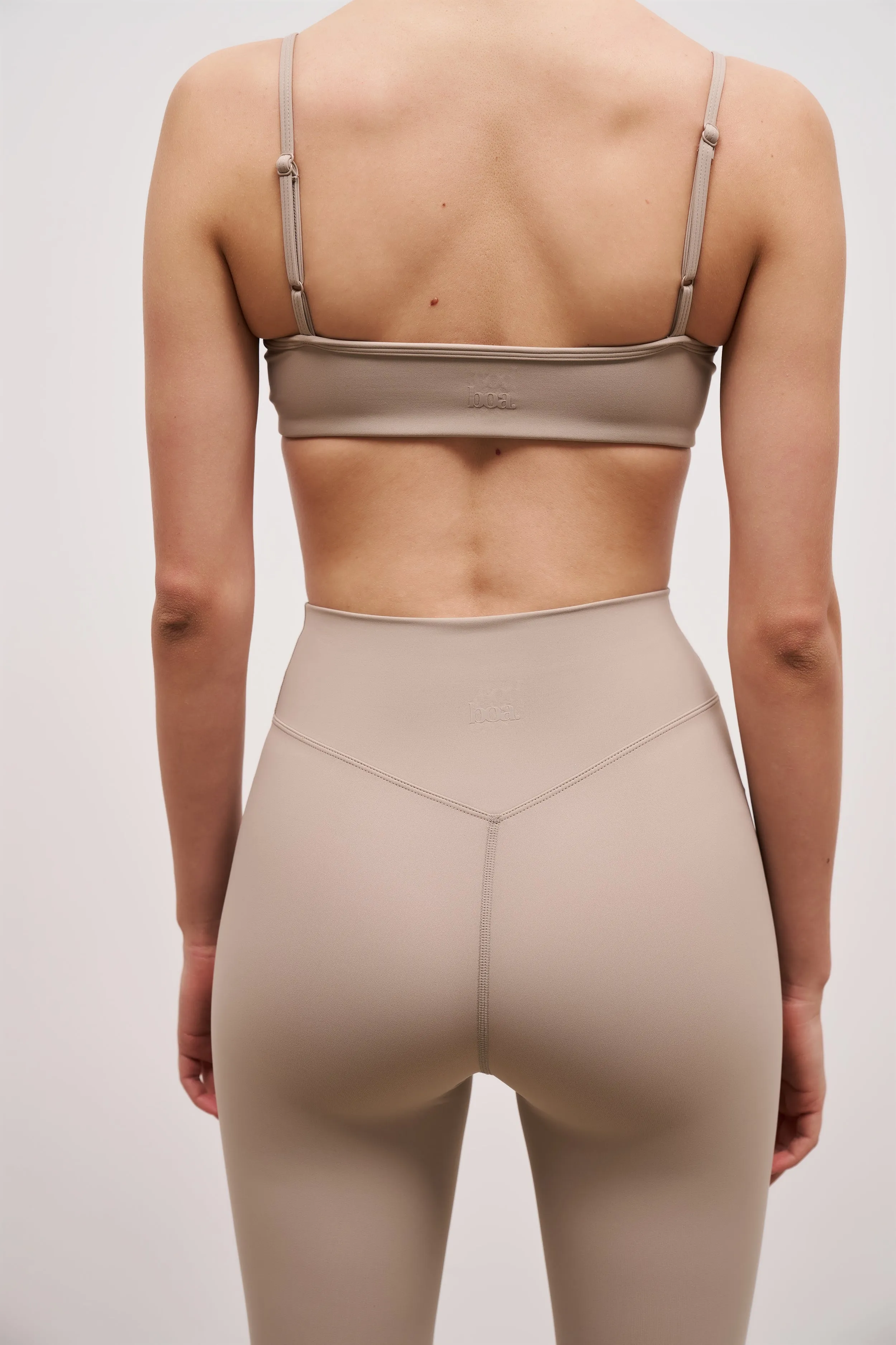 ButterSoftTexture Base Sculpting Cami Bra - Taupe