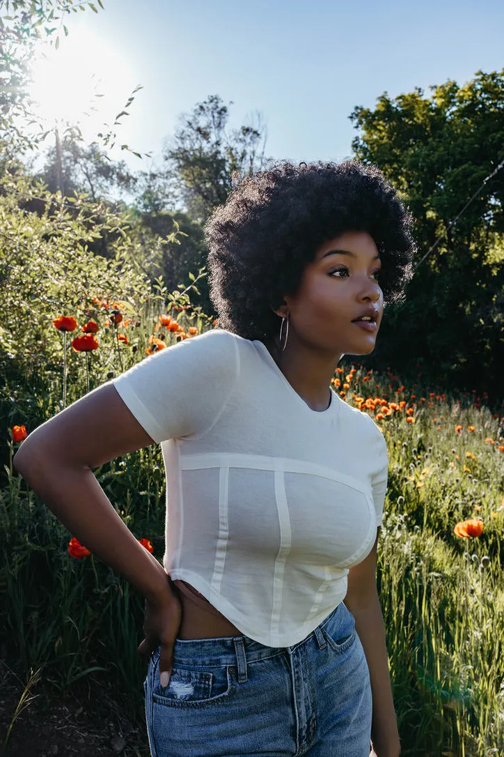 Aurora Crop Top - FINAL SALE Low Profile Waistband Integration