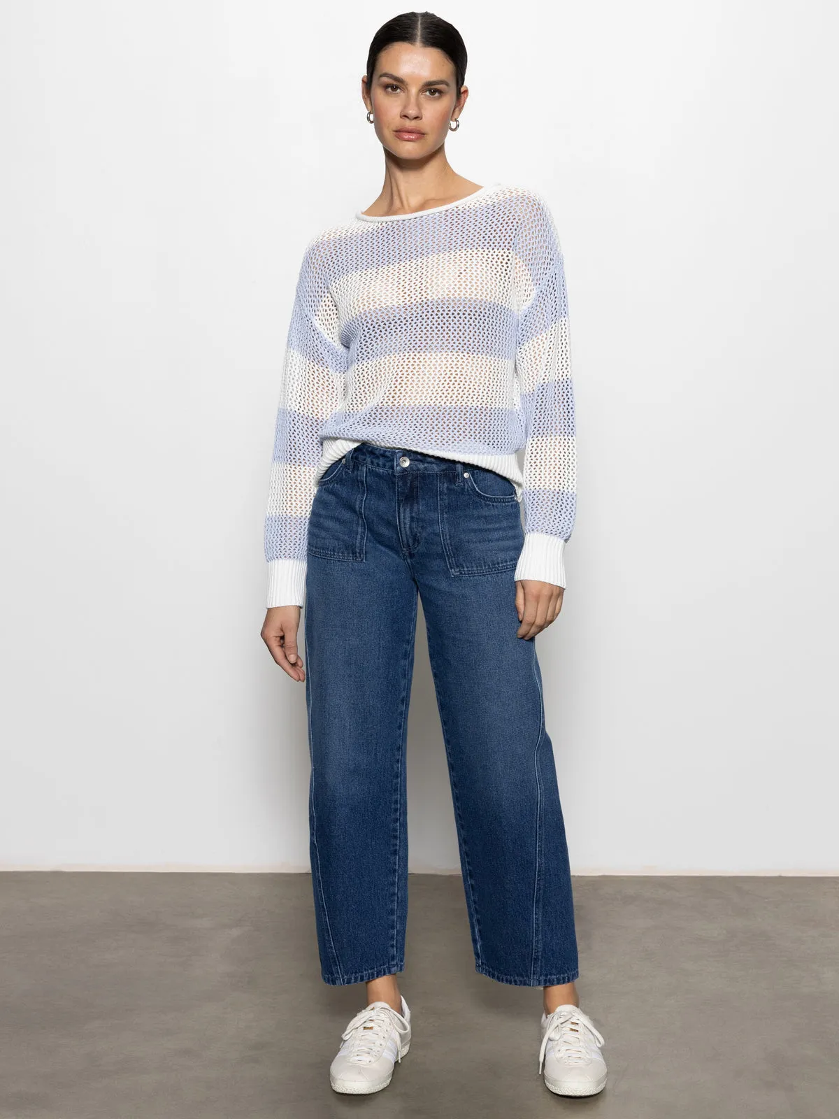 District Column Standard Rise Ankle Jean Win-Win Recycled Fiber Content