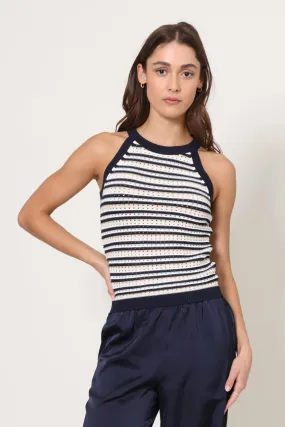 Ava Crochet Sweater Tank Summer Sweater Ergonomic Shoulder Cut