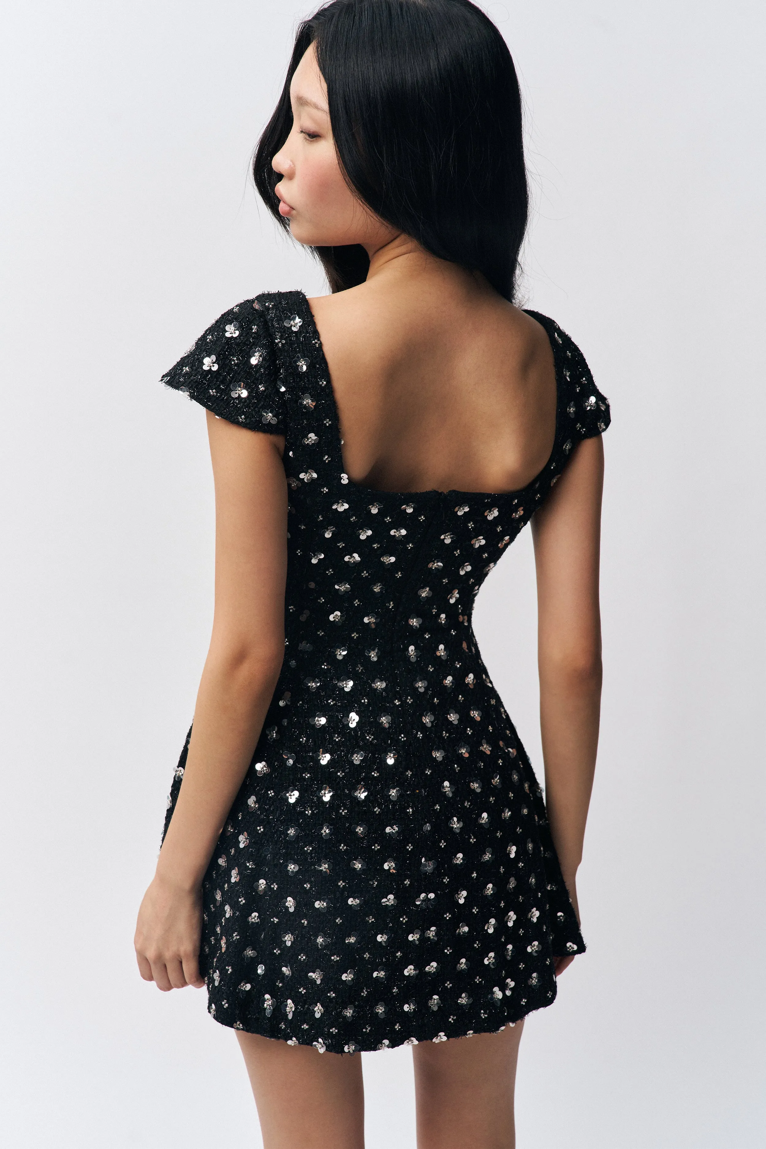 Shiloh Dress Shine Pop Flirty Fashion