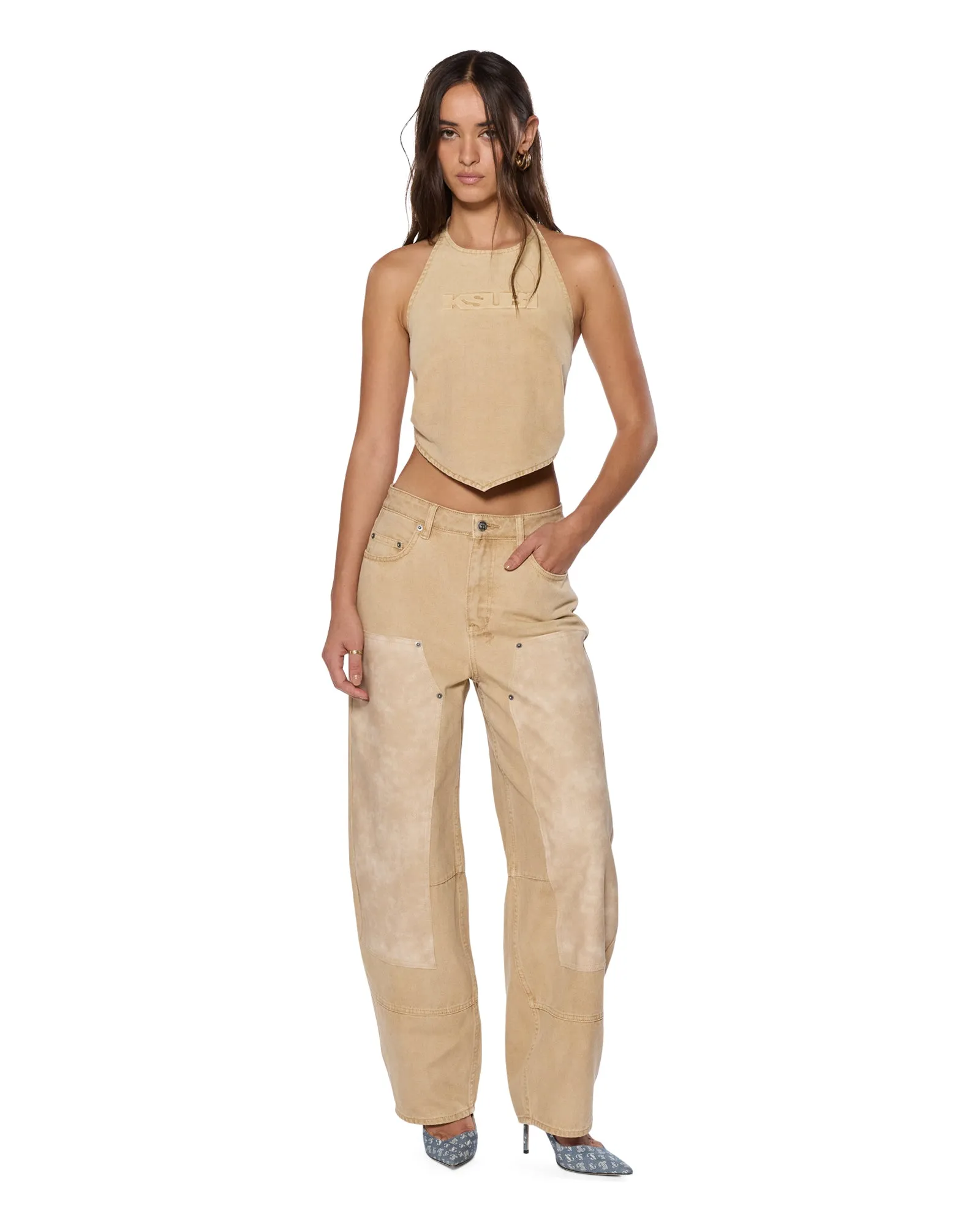 BARREL JEAN CARPENTER OAT Day Ready Casual Friday Parent Style Travel Outfit