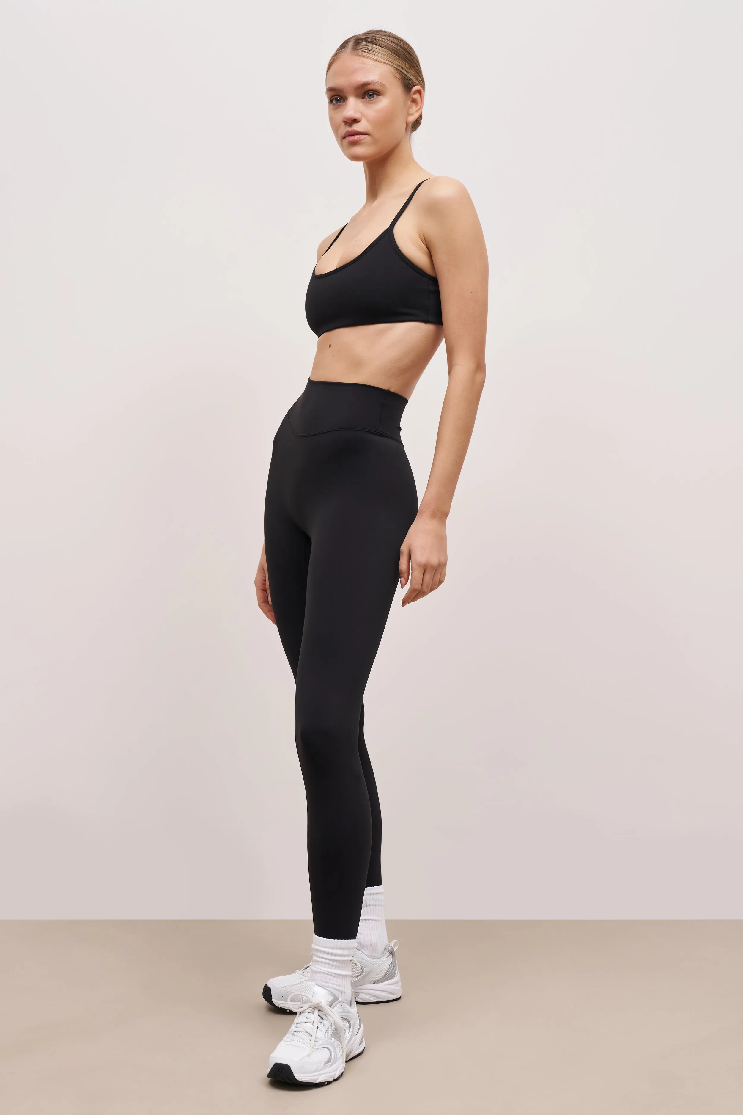 Base Sculpting Leggings - Black RelaxedNeckline