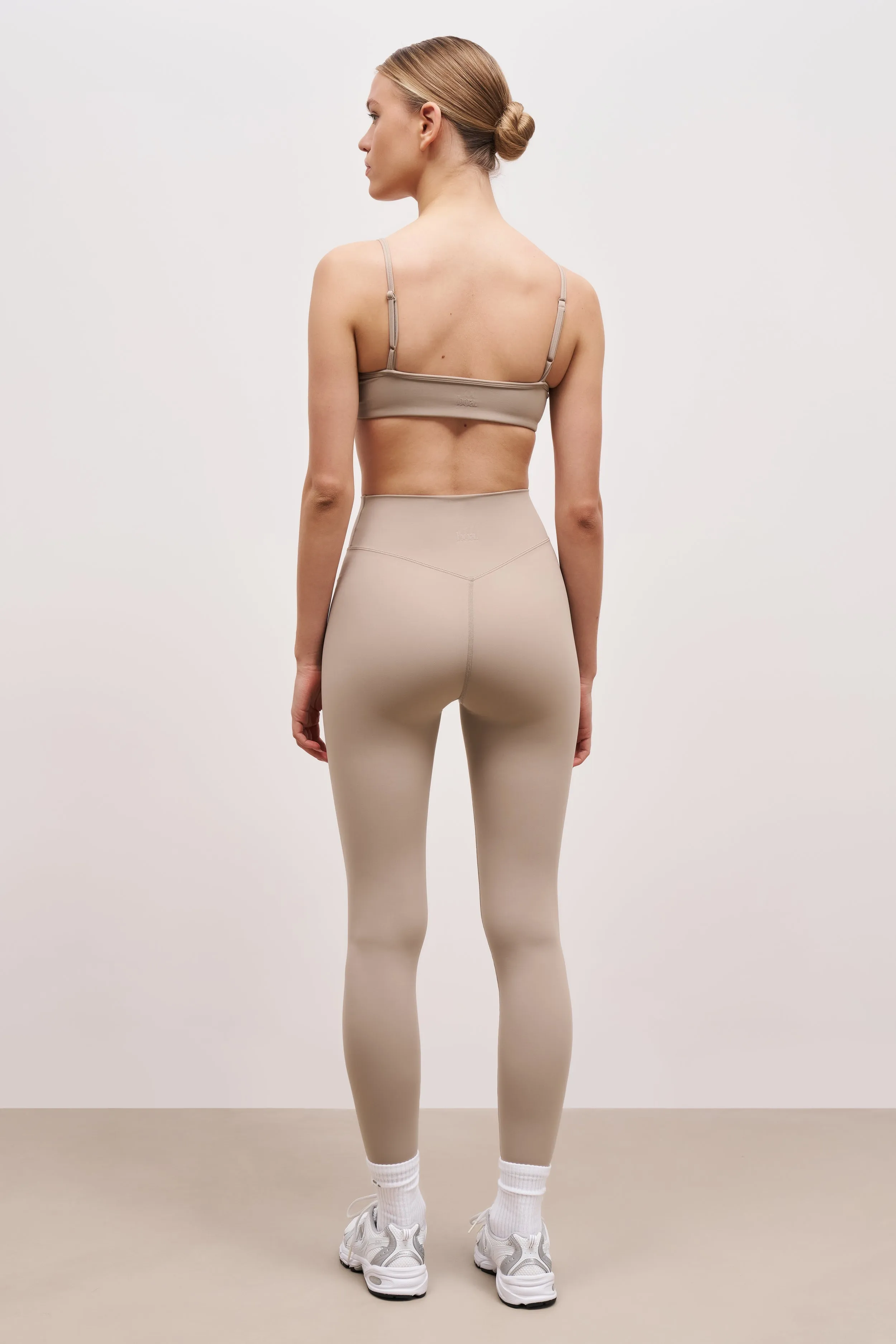 Anti Pilling Technology Base Sculpting Leggings - Taupe