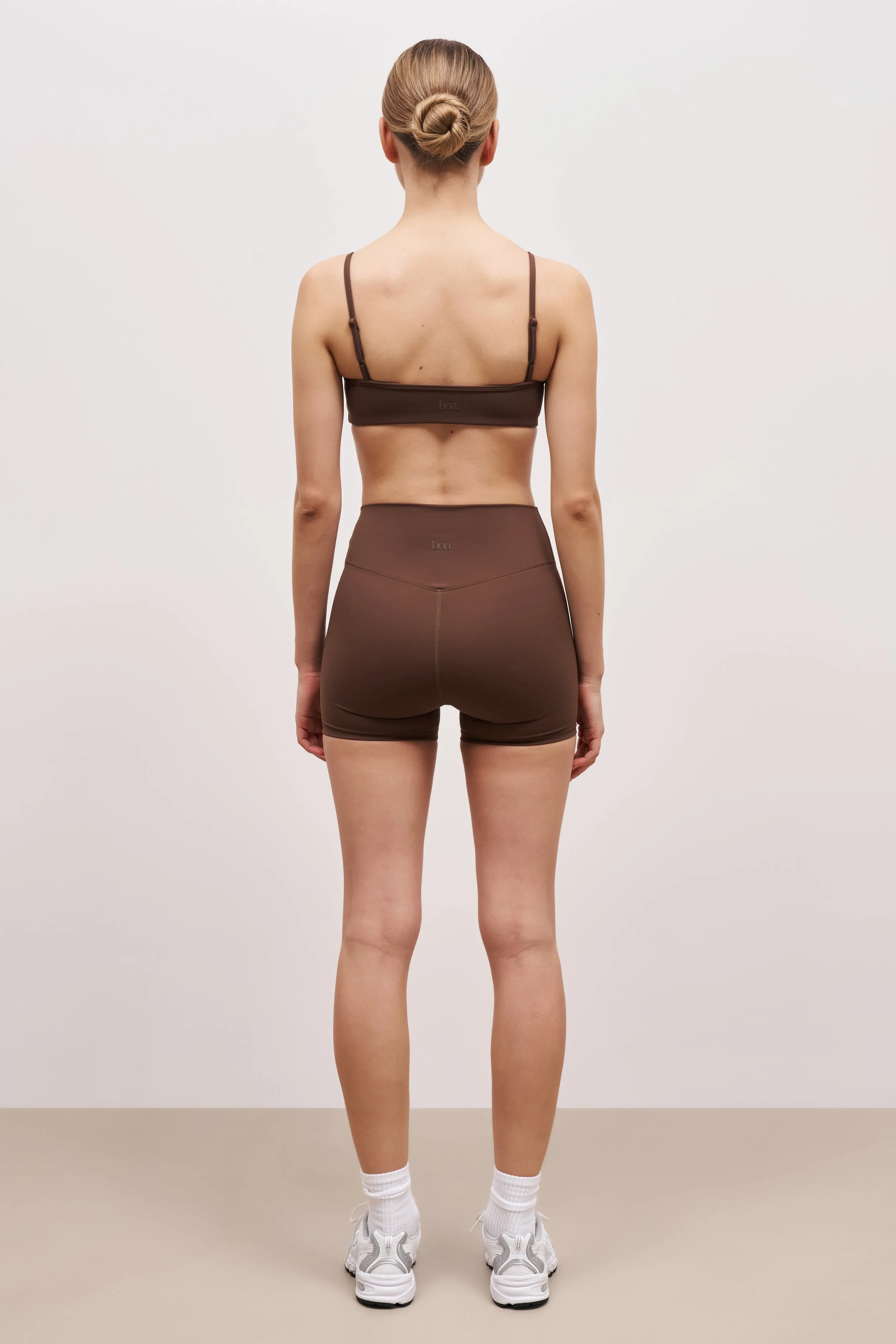 Modern Style Base Sculpting Shorts - Truffle