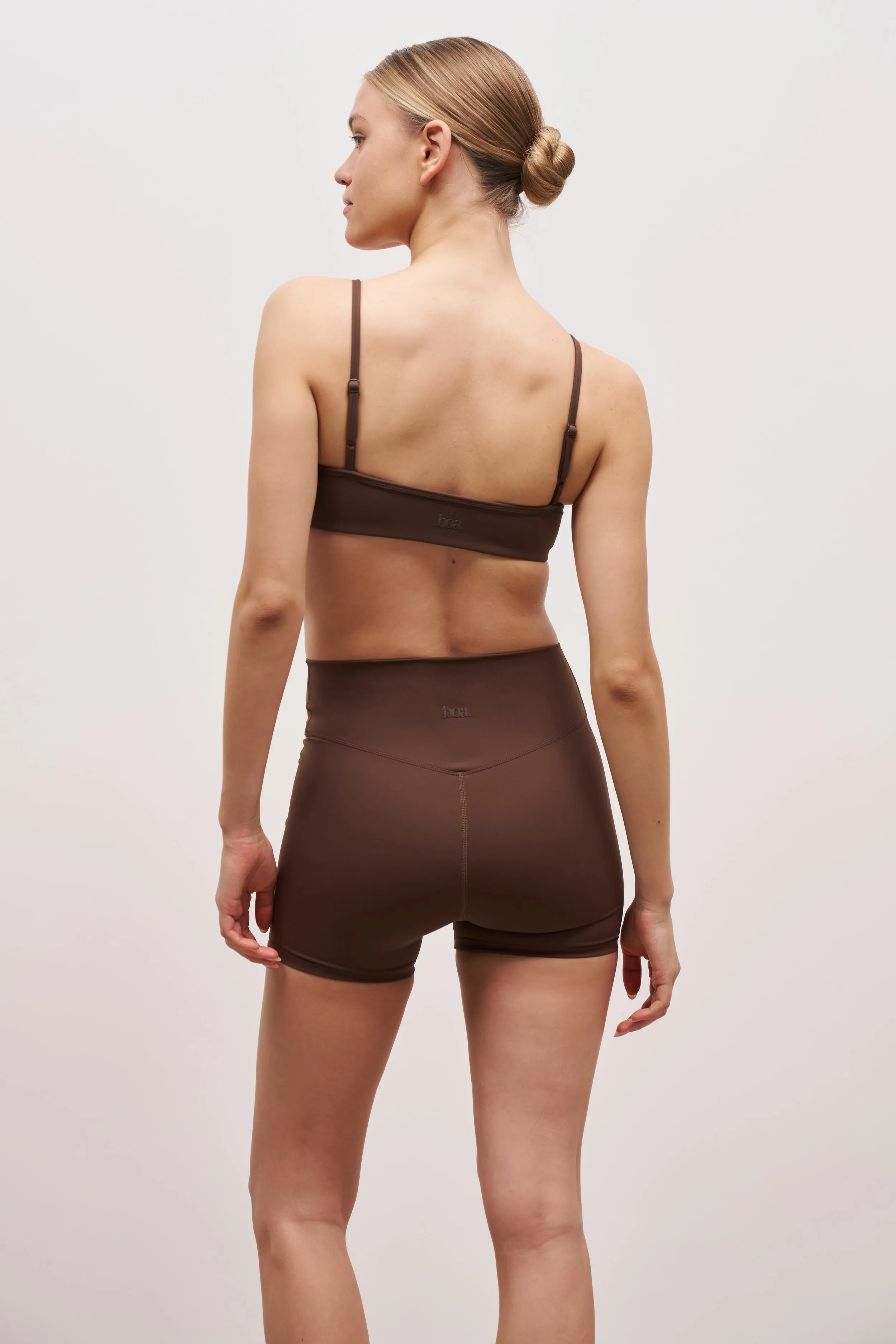 Fashion Trend Base Sculpting Shorts - Truffle