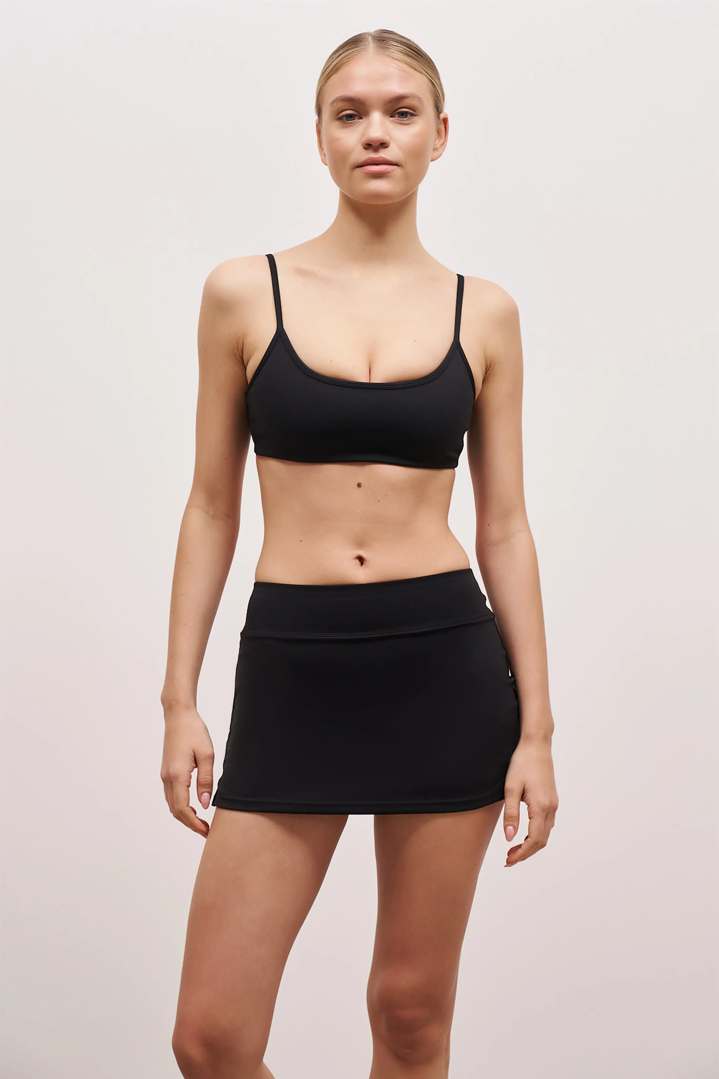 product weekend wearability Base Sculpting Tennis Skort - Black