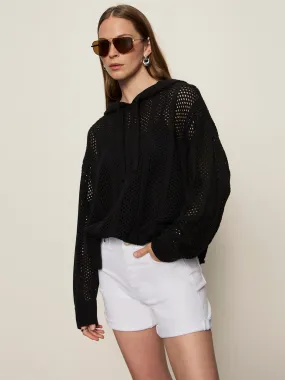 Beach Hoodie Black Wardrobe