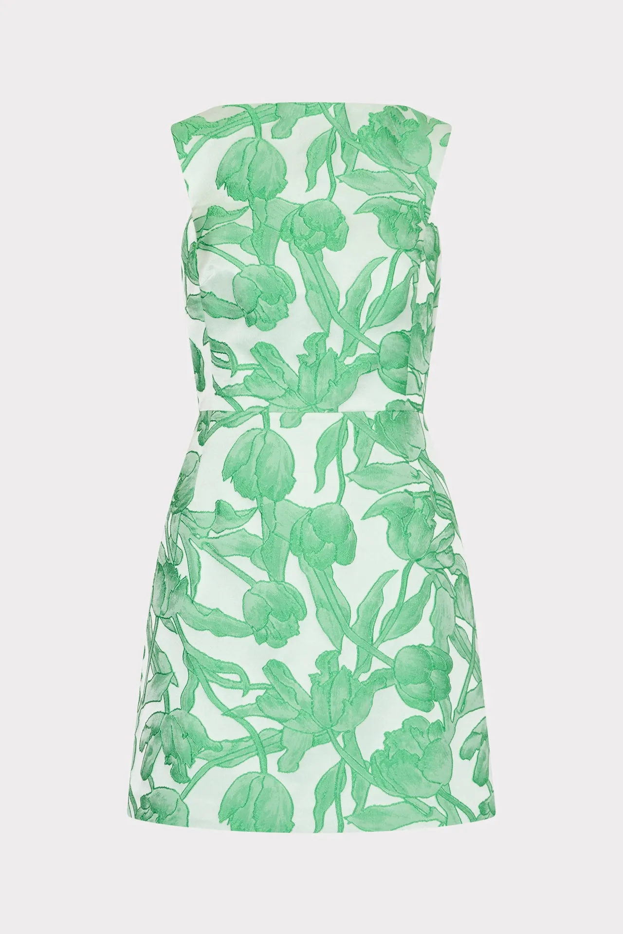 Leilani Tulip Jacquard Mini Dress Day Fit Contemporary Layer