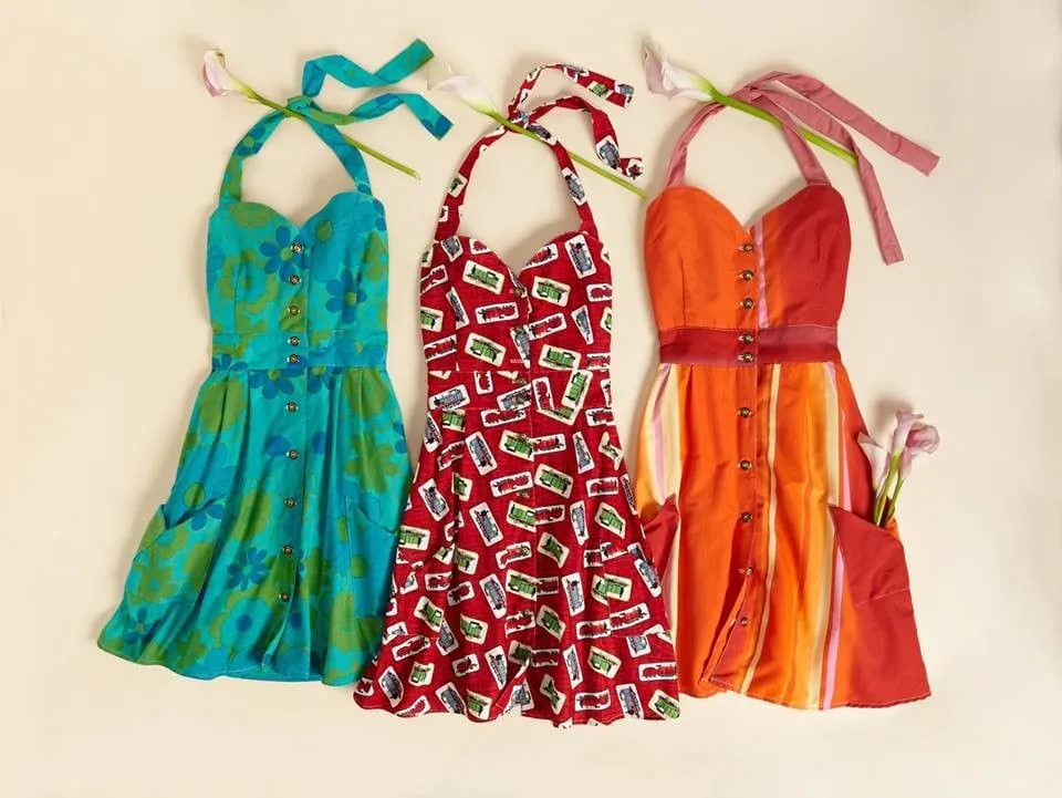 Bedding Dress one of a kind Chill Fashion Ethically-Made