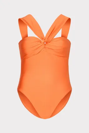 Beachside Bliss Betsy Bandeau One Piece