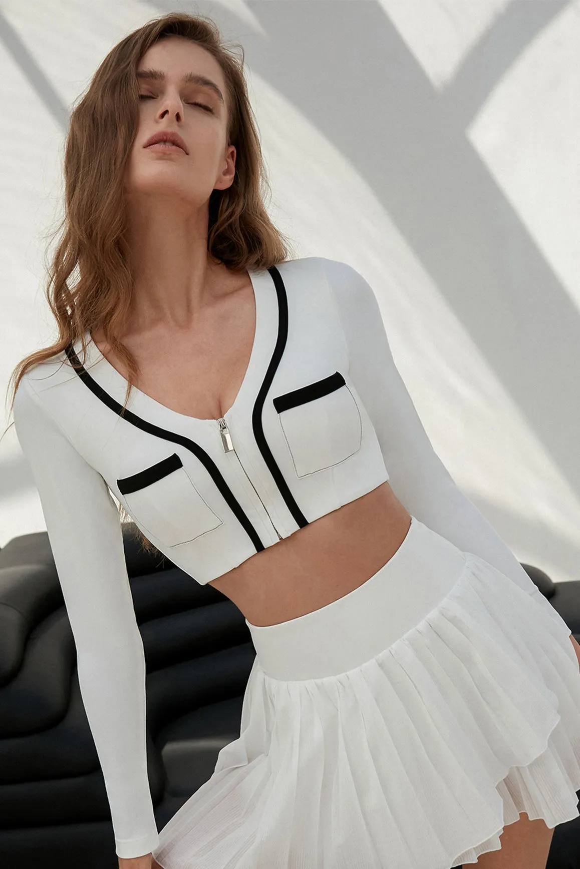 WISKII Mirto Zipper Top LightweightLayeringSystem