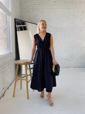 Bisette Smocked Dress Light Cloud