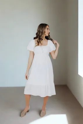 Love You Dearly Midi Dress - FINAL SALE Art-Gallery Chill Moment