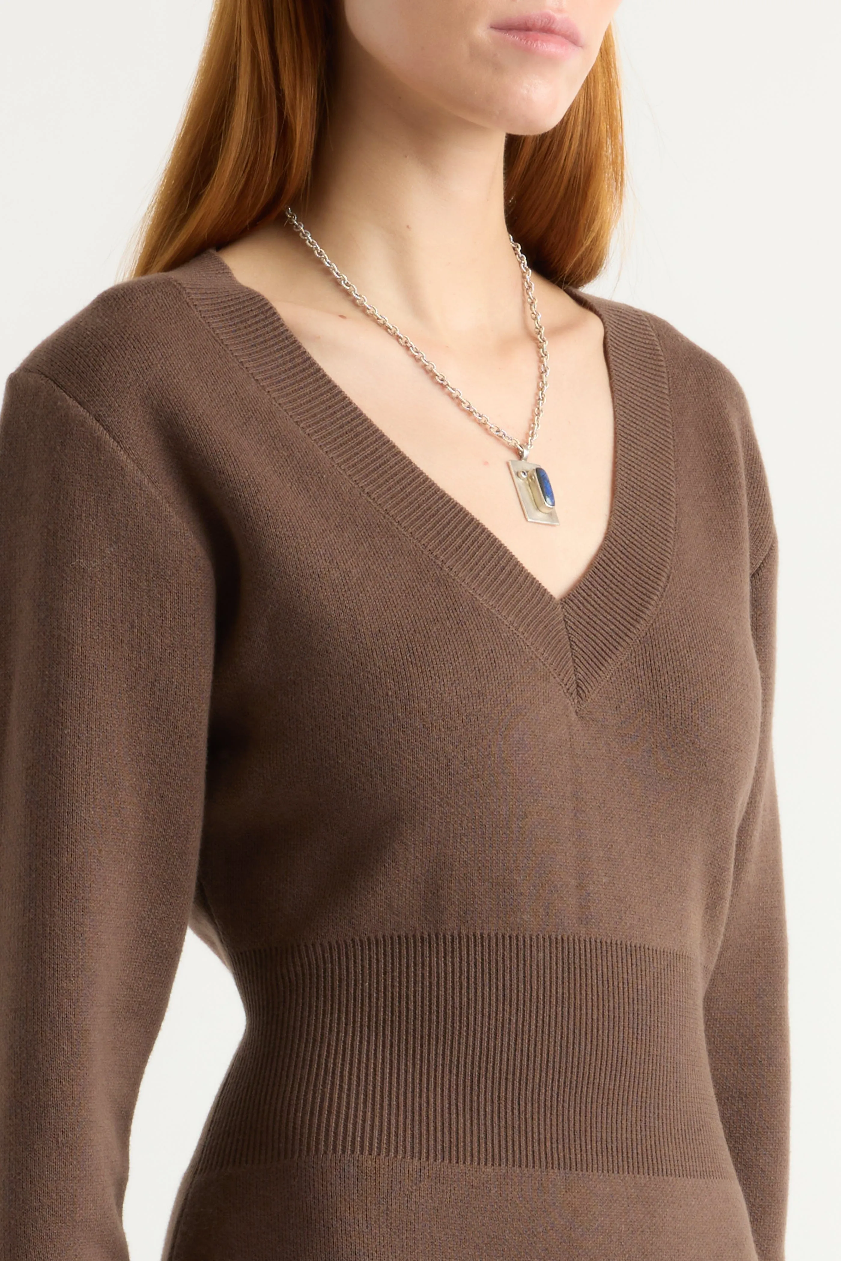 Bora Off-Shoulder V-Neck Sweater Dress Magic Day Travel Option