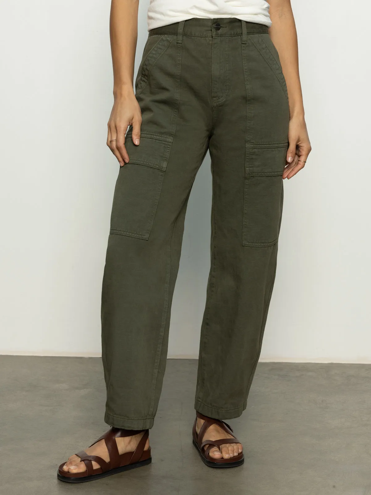 Boyfriend Utility Pant Kalamata Maternity