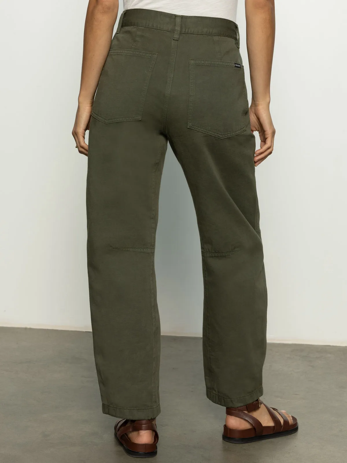 Boyfriend Utility Pant Kalamata Elastic Straps Swim