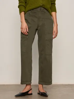 Ripped design Boyfriend Utility Pant Kalamata Petite Sizing