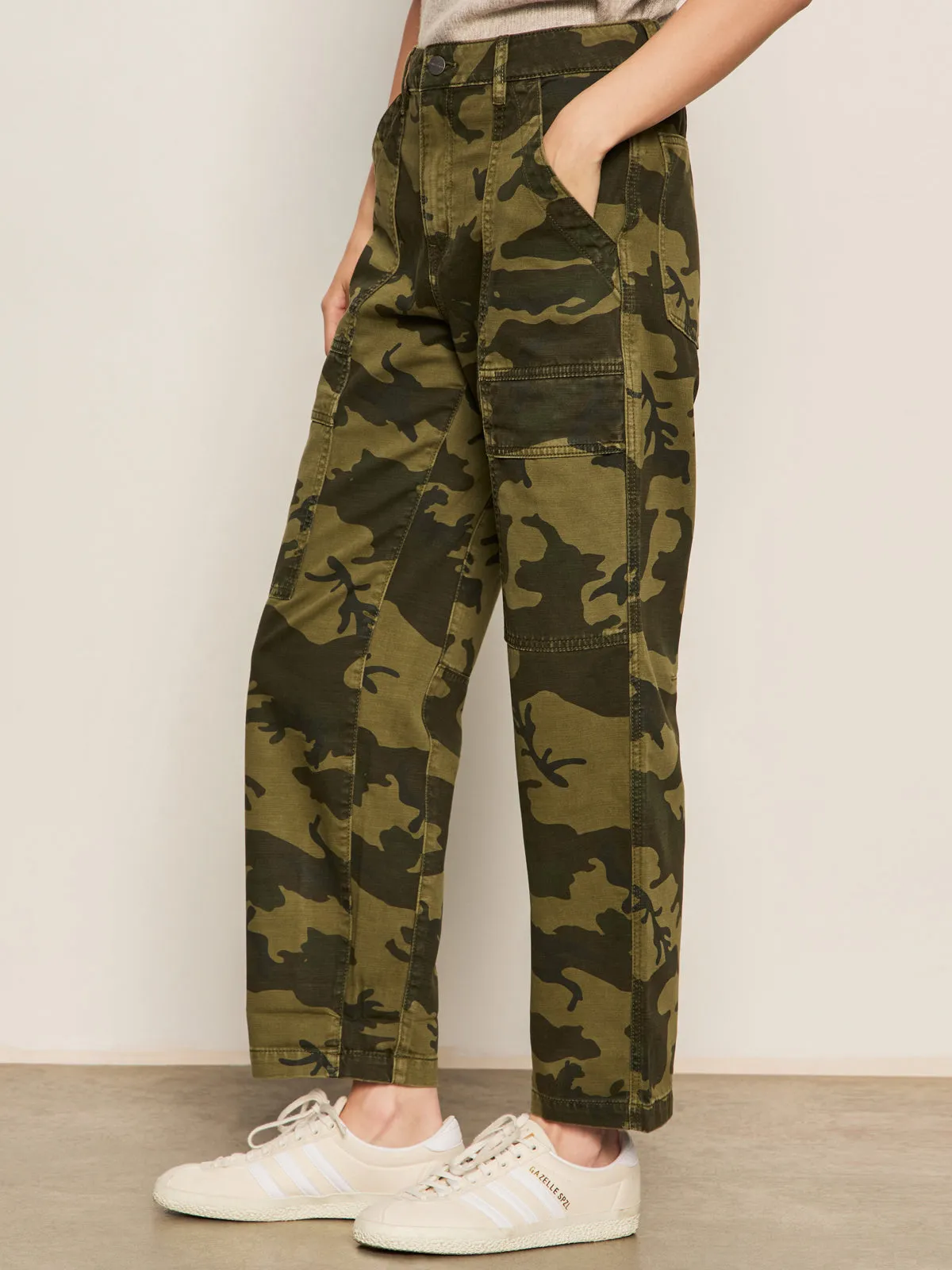 Boyfriend Utility Pant Rambler Camo EcoFriendlyMaterial HypoallergenicMaterial