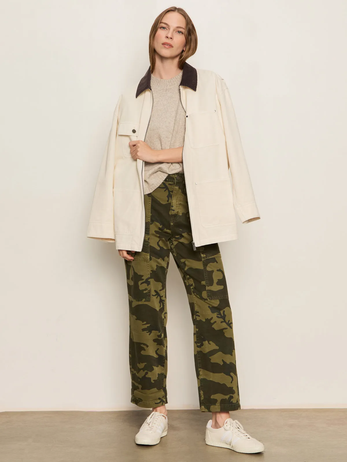 Versatile Waist Everyday Comfort Wear Boyfriend Utility Pant Rambler Camo