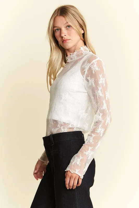 NonSlip Grip Tape Grace Long Sleeve Top